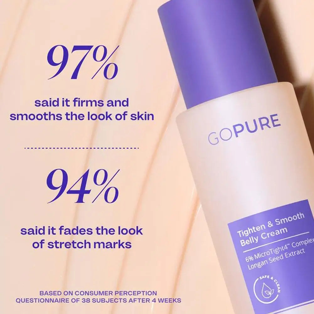 125Ml Original Tighten Smooth Belly Cream 6% Microtight4 Complex Longan Seed Extract Brand Repair Belly Skin Moisturizing Cream