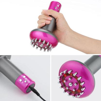 Smart Meridian Brush Abdome Massager Wireless Hot Compress anti Cellulite Back Dredging Meridian Thermal Moxibustion Slimming