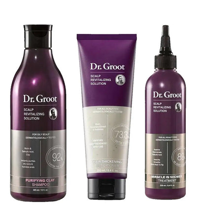 Dr.Groot Anti-Hair Loss Care Set Shampoo Conditioner Removing Dandruff Oil Control Deep Moisturizing Smooth Frizzy Hair