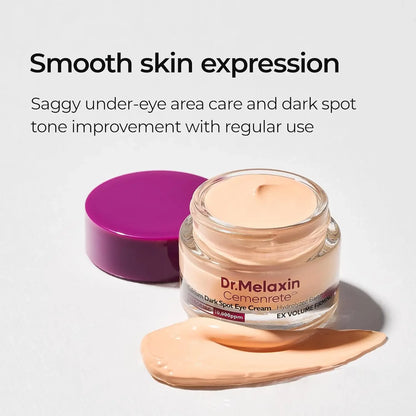 15G Niacinamide and Calcium Gluconate Eye Cream Dark Spot Cover for under Eye Bags Sagging and Dark Circles Skin Care Beauty