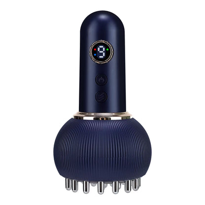 Rechargeable Guasha Massager Body Shaping Heating Meridian Scraping Brush Lymphatic Drainage Machine Fat Burner
