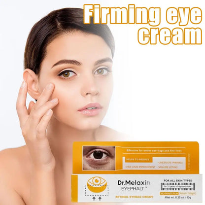 Retinol Eye Care under Eye Cream for Eyebag & Dark Circle Repair, Calcium Volume Eye Patch, Fades Fine Lines, Firming, Brighten